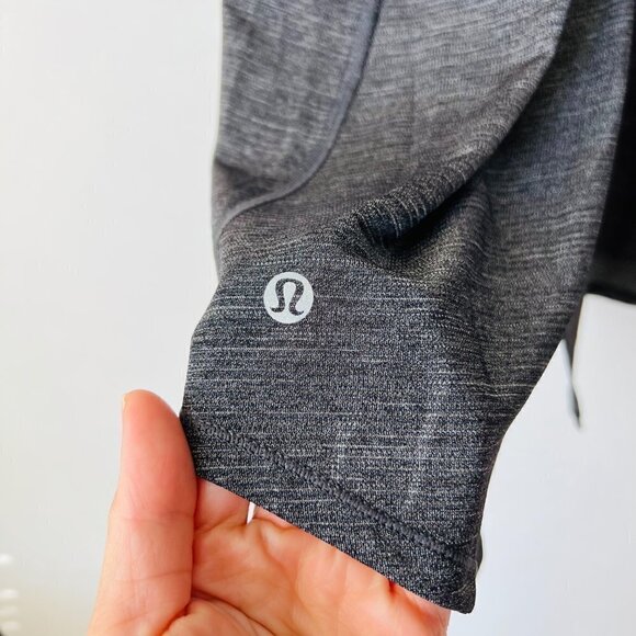 ❤️ LULULEMON Hot like Agni singlet in heather gray size 4 J57 - Picture 8 of 11
